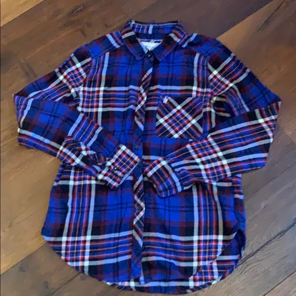 SOLD Abercrombie Flannel M